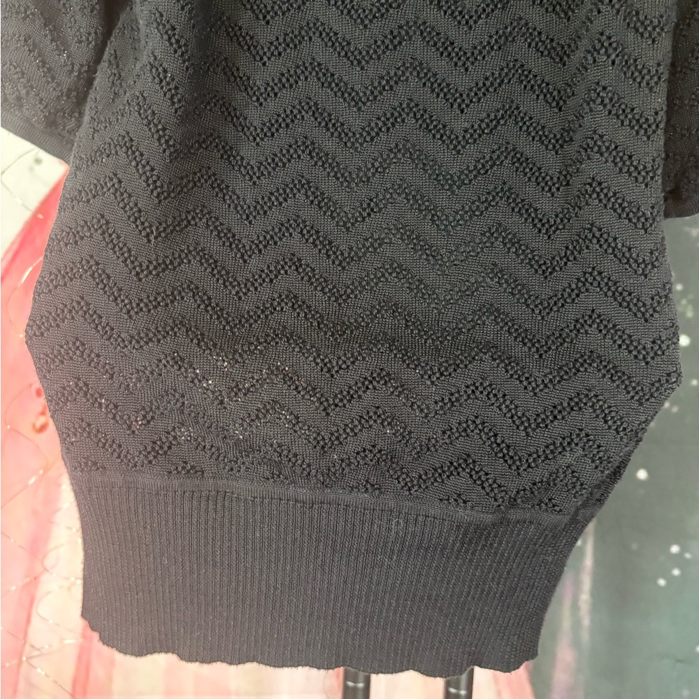 🖤 Style & Co–Style Knit Button-Front Top - Picture 7 of 10
